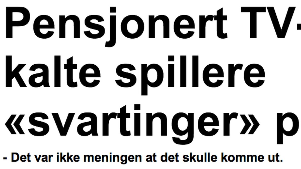 Norska Dagbladet verkar ha fått rätsida på Hansson-gate.